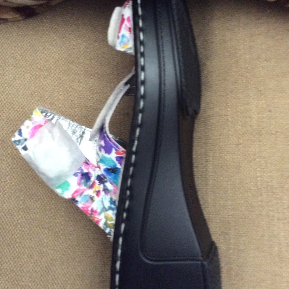 Alegria sandals with wedge heels